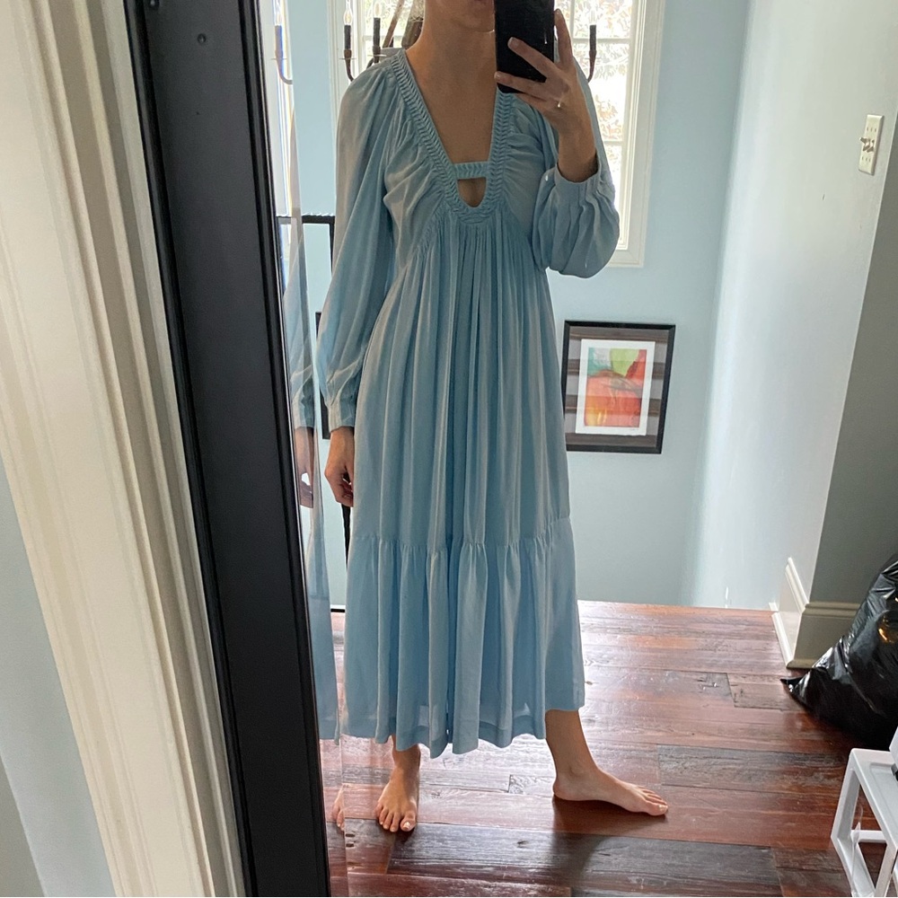 Sea New York Midi Blue Dress